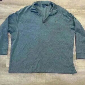 Polo Ralph Lauren Estate-Rib Quarter-Zip Pullover sz 3XB